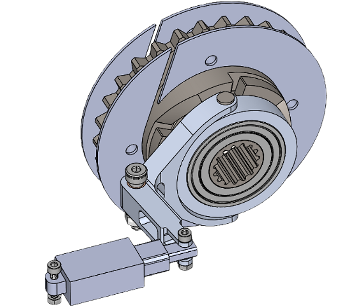 Baja dog clutch assembly